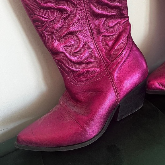 STEVE MADDEN WEST METALLIC FUSCHIA - Picture 6 of 8